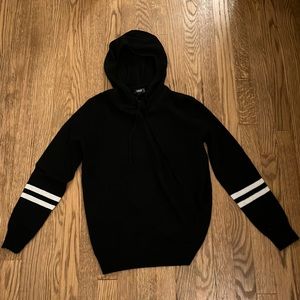 AQUA cashmere, XS, black ivory